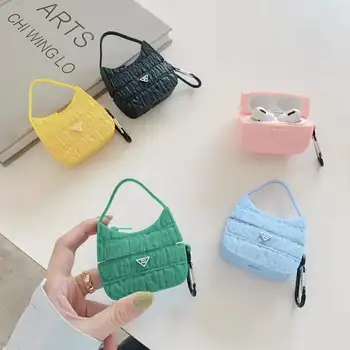 

3D Fahsion Bag Silicone Soft Case for Apple Airpods 1/2 Pro Earphone Case Cover Hearphone Case for Apple Airpod Pro Case Luxury