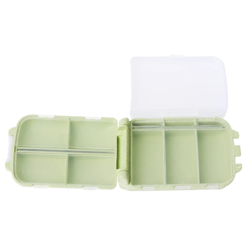 Дорожная коробка для лекарств и таблеток складной органайзер витаминов