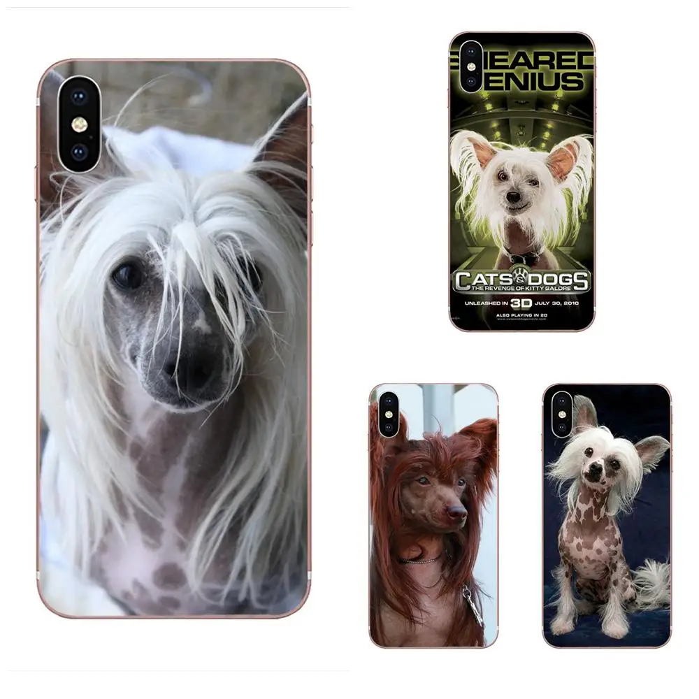 

Cute Dog Of Breed Chinese Crested For Xiaomi Mi3 Mi4 Mi4C Mi4i Mi5 Mi 5S 5X 6 6X 8 SE Pro Lite A1 Max Mix 2 Note 3 4 TPU Shell