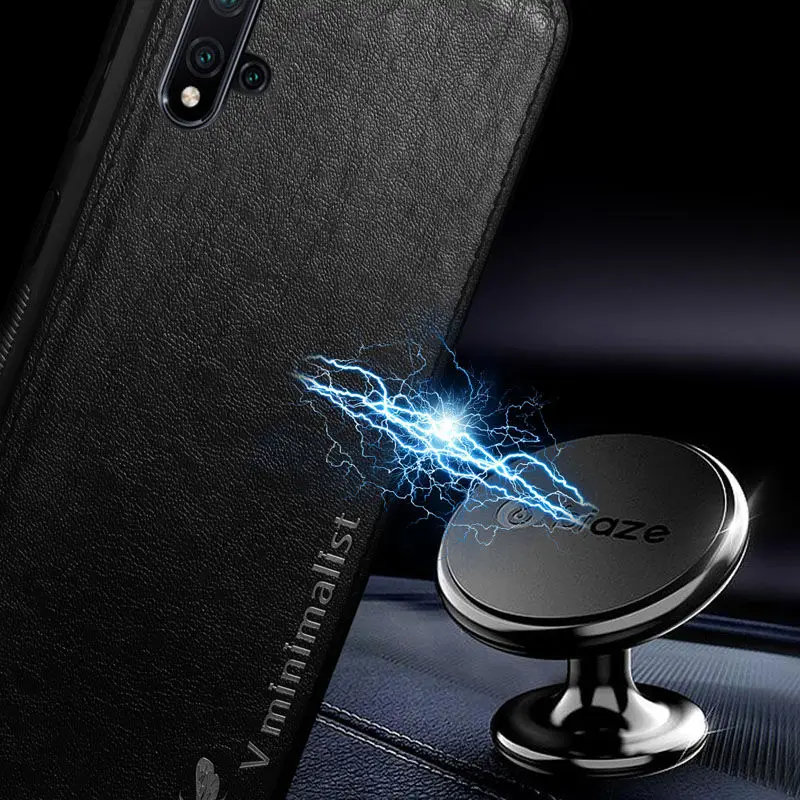 Чехол для huawei P30 Lite Honor 20 Pro 9X 8X роскошный винтажный кожаный магнитный автомобильный чехол для huawei Nova 5 Pro 5T чехол