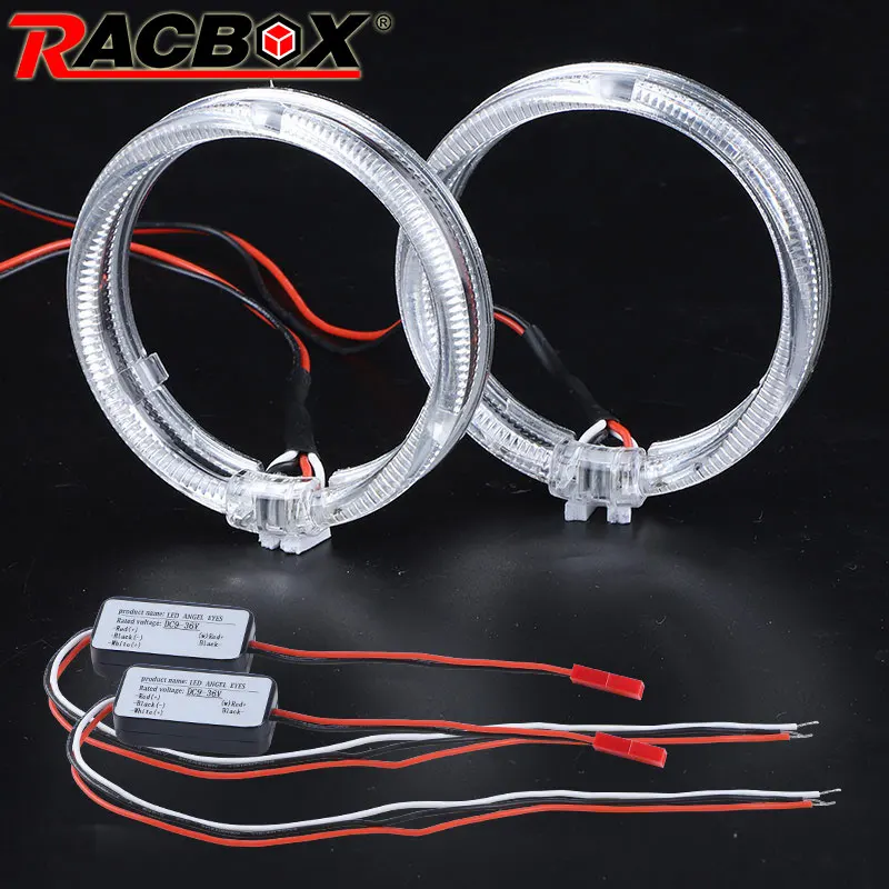 2 Fari Angel Eyes LED Per BMW Serie 3 - 12W, 6000K, Bianco, Plug & Play - Foto 6