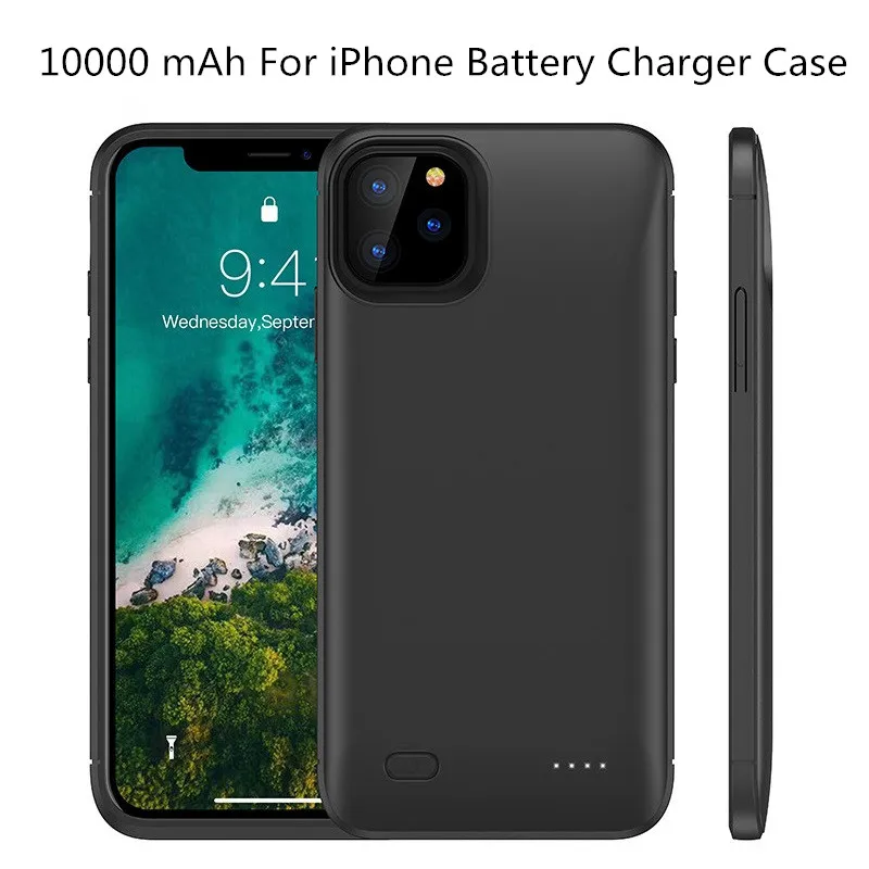 Лидер продаж чехол с внешним аккумулятором 10000 мАч для iPhone 11 Pro Max зарядным