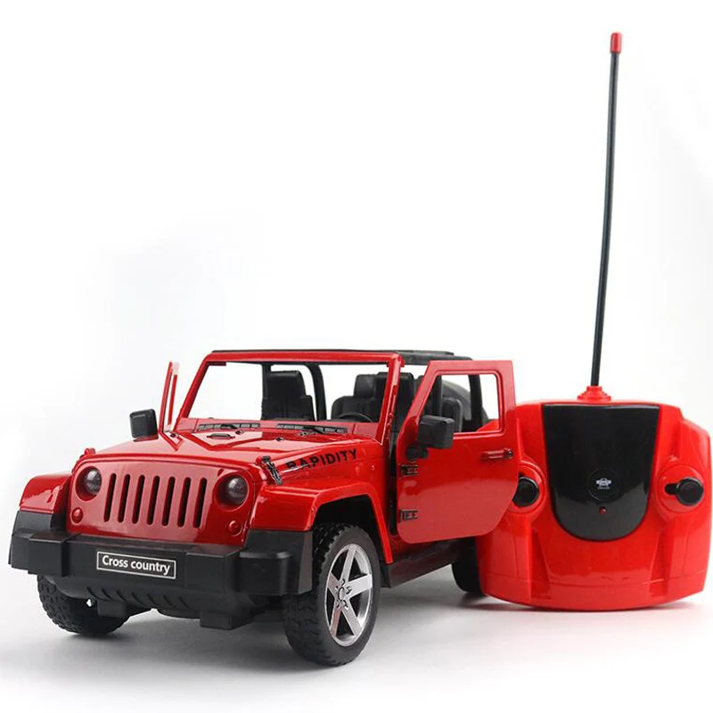 1:12 One-Button Door Opening Window Simulation Off-Road Vehicle Model Climbing Car Remote Control Off-Road Vehicle Child Boy Toy