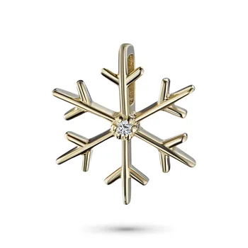 

Pendant made of yellow gold with diamond e0301pd11173200