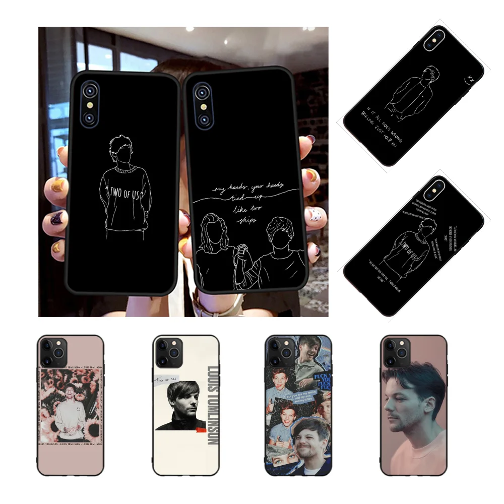 NBDRUICAI One Direction Louis Tomlinson чехол для телефона iPhone 11 pro XS MAX 8 7 6 6S Plus X 5S SE XR | Мобильные