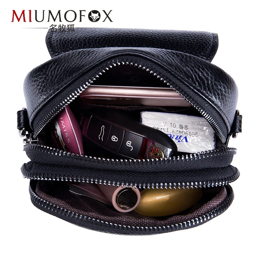 

Fashion Multi-functional Versatile New Style Mobile Phone Bag 2020 Shoulder Mini Really Leather Bag Women's