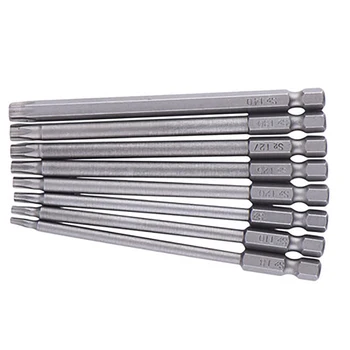 

New 8pcs 150mm Magnetic Hollow Torx Head Screwdriver Bit Electric Screwdriver Hot