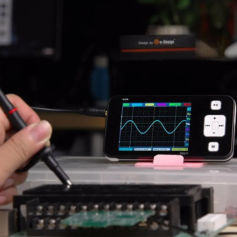Цифровой осциллограф DS211 ARM Nano Pocket профессиональный портативный цифровой DSO 211 DS