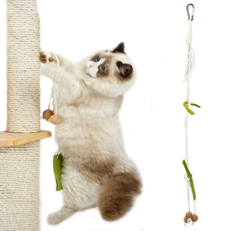 Кошачья мята Кот Игрушка природа подстилка для кота поставки маленький щенок игрушки для котят мотаться веревка Прорезыватель игрушка клетка для переноски кошки игры для кошек собак