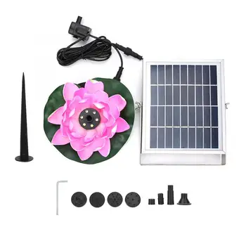 

Solar Fountain 9V 3W Solar Fountain Unique Shape Garden Landscape Floating Fountain for Outdoor Use Decorative Fountain
