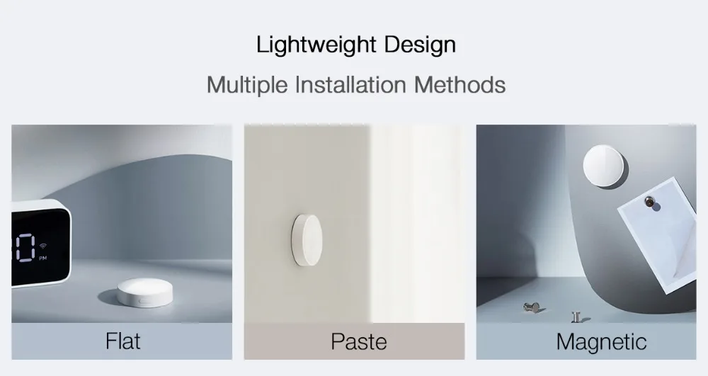 Original MI Mijia Smart Light Sensor Zigbee Light Detection Intelligent Linkage Waterproof Used With Smart Multi-mode Gateway (10)