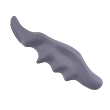 Глубокий тканевый ручной портативный терапия забота о здоровье рукоятка многофункциональный большой палец массажер расслабление мышц лечение силиконовый палец