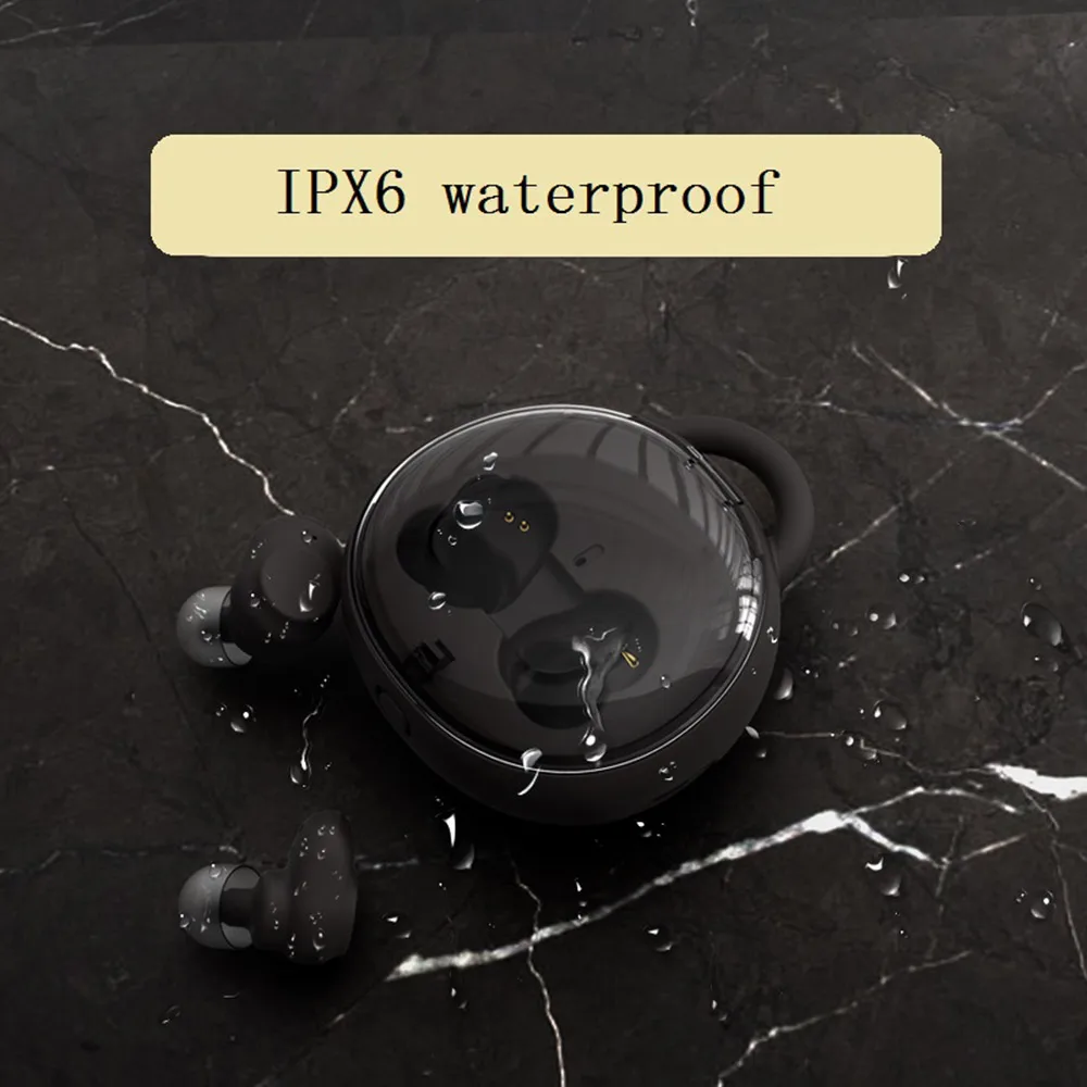 TWS i10 Cute Wireless Bluetooth Headset Waterproof Smart Noise Cancelling Earphones Touch Control Mini In ear Earbuds with Mic