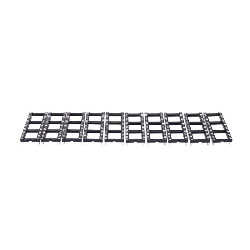 

GTBL 10 x 40 Pin DIP/DIL Turned Pin IC Socket Connector 0.6inch Pitch