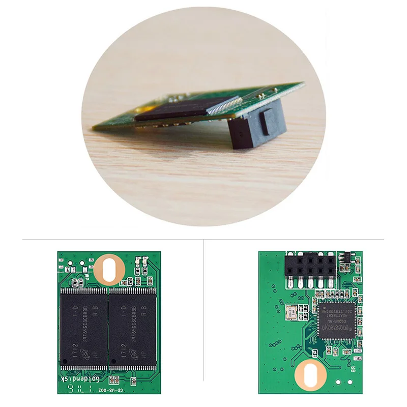 Goldendisk 32 Гб USB SSD 9PIN IDE система жесткий диск NAND MLC 9PIN DOM USB внутренний на плате интерфейс промышленный SSD