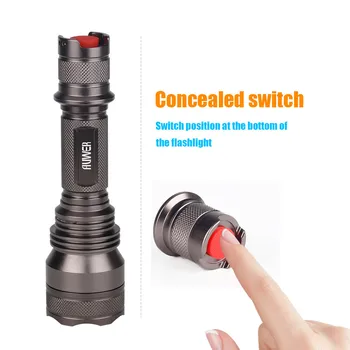 

flashlight xml t6 high power 3 modes zoomable led flashlights for bicycle hunting campingin in stock