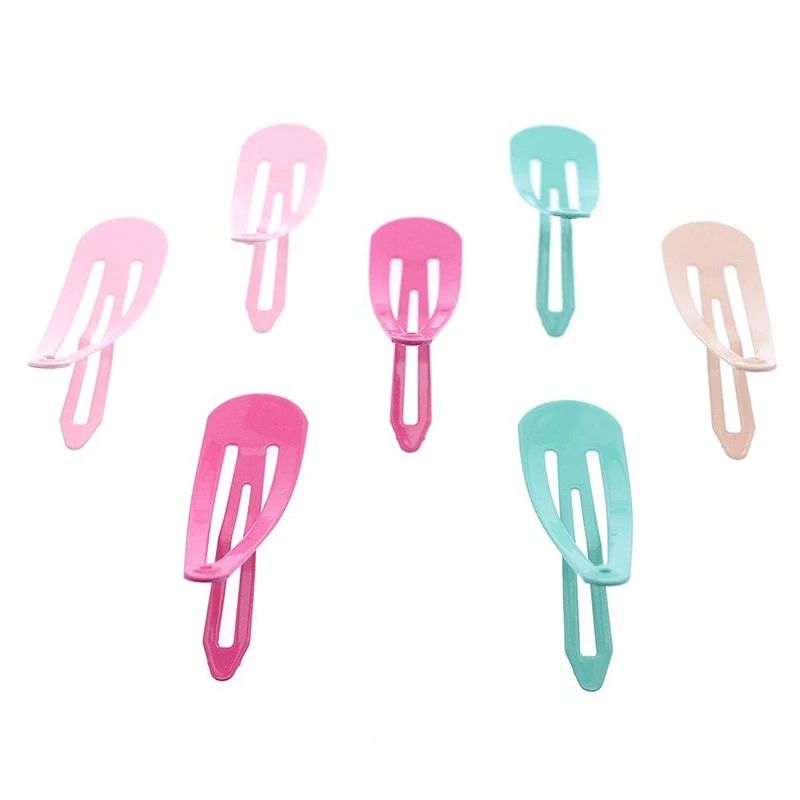 100 упаковка, 2 дюймовые заколки ярких цветов для женщин, заколки для волос