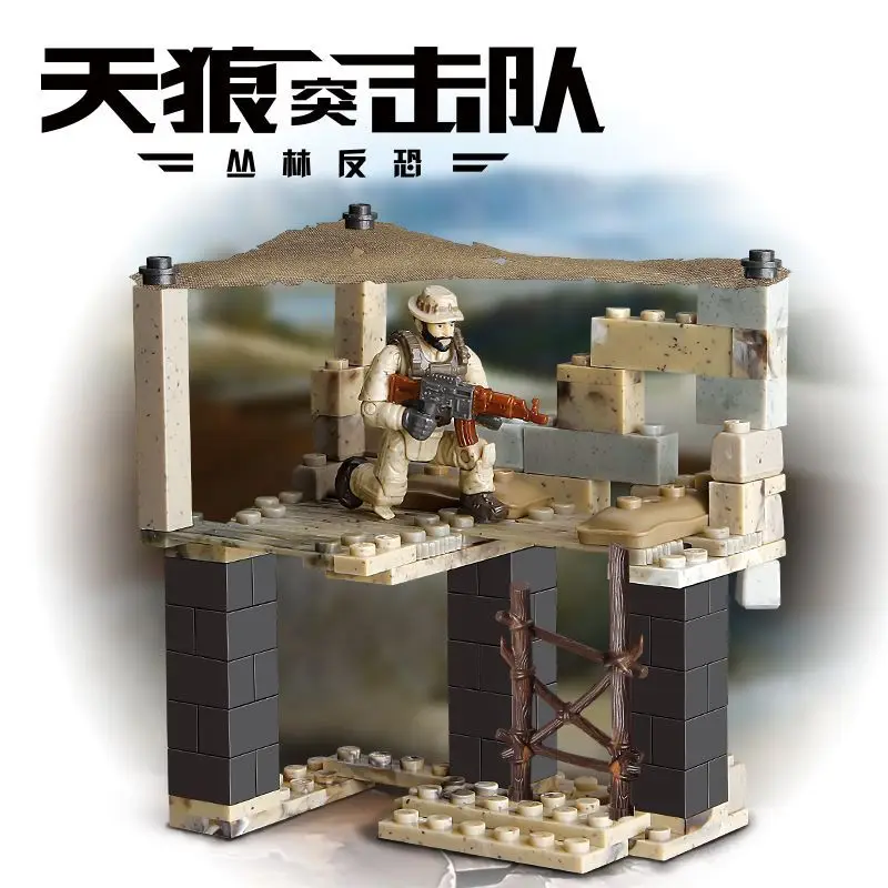 

Xiang jun Xj-988 Call of Duty World War II Military Doll Children'S Educational Toy Special Forces Doll Toy Model