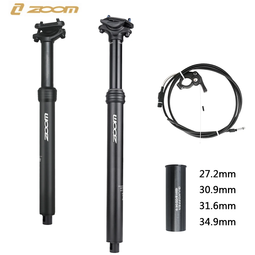Wire Remote Control Bike Seatpost Contact Switch Height Adjust MTB