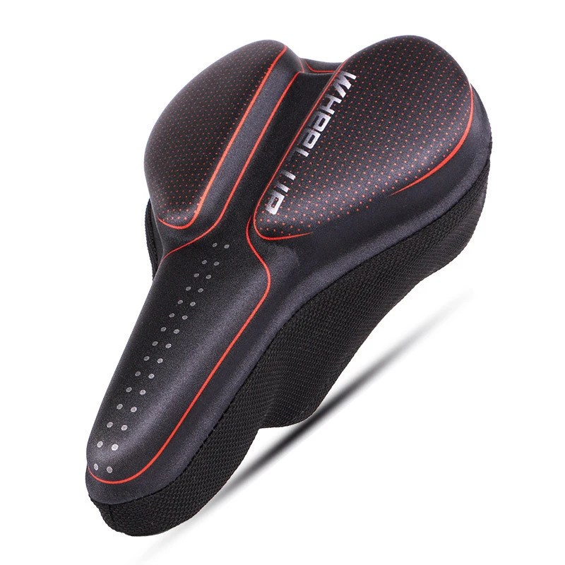 

3D GEL Bicycle Saddle Cover Men Women MTB Road Cycle Selle Velo Route Coprisella Bici Asiento Bicicleta Gel Soft Bike Seat Cover