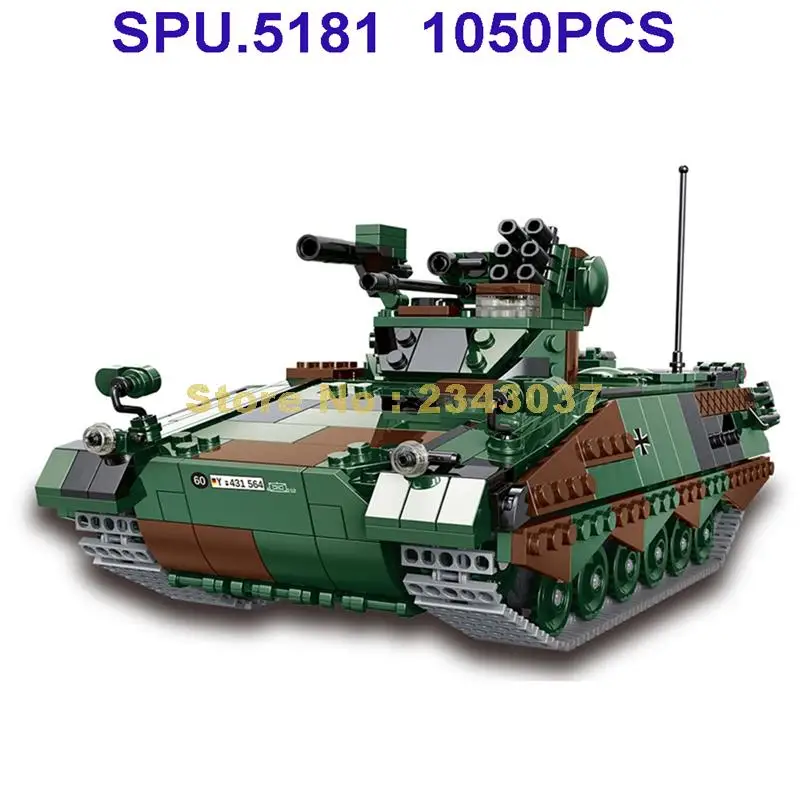 DM-TOYS 10102-Leopard 1 a5 esercito tedesco Panzer UNI-Spur N-NUOVO 