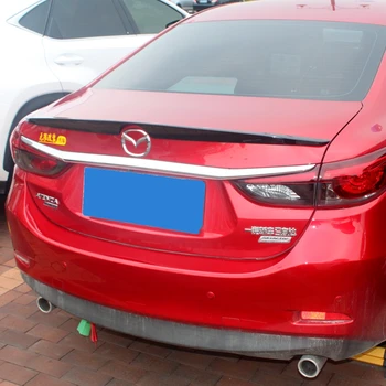 

UBUYUWANT High Quality ABS Plastic Spoiler Primer Color Car Tail Wing Rear Trunk Spoiler For Mazda 6 Atenza 2014-2019