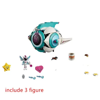 

MOVIE 2 Sweet Mayhem's Systar Starship Building Blocks Kit Bricks Classic Movie Model Kids Toys For Children Gift