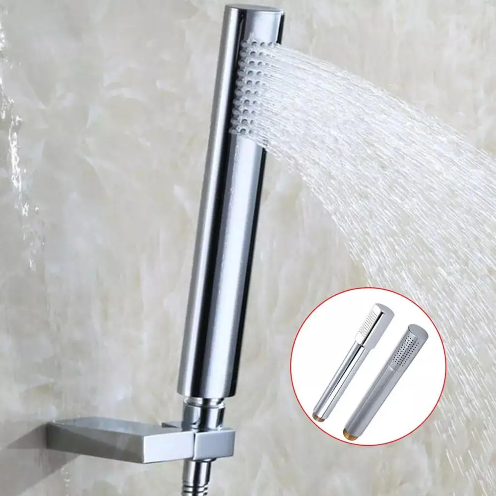 

Rain Shower Head Shower Head High Pressure Modern Chrome-Plating Easy Installation Handheld Shower Head Bathroom Accessories
