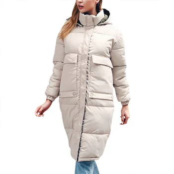 

Winter Hooded Down Coat Feather Padded Women Long Thick Warm Jacket Female Long Outwear Plus Size Coats Seller Reccomend
