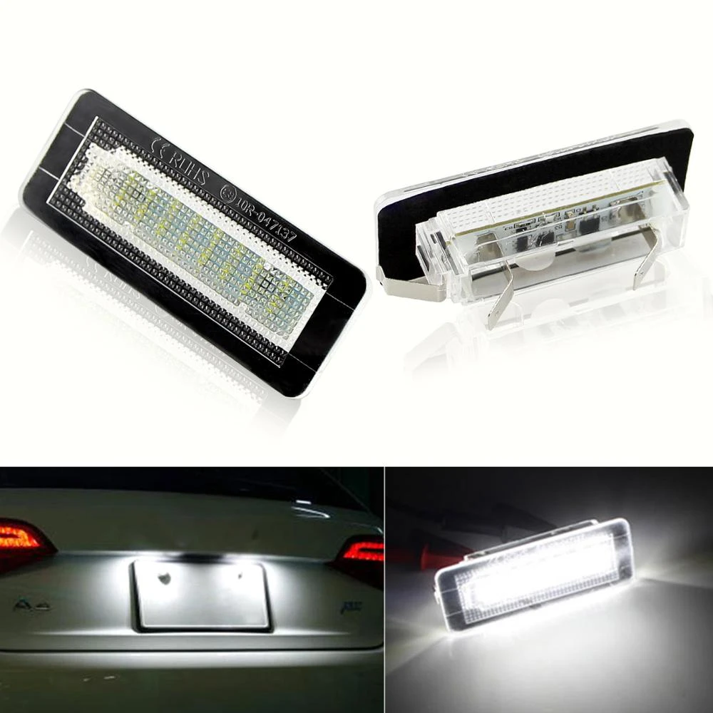 Bombilla CANBUS sin Error para matrícula, Base de luz para mercedes benz Smart Fortwo, lámpara de matrícula automática sin Hyper Flash|Base| - AliExpress