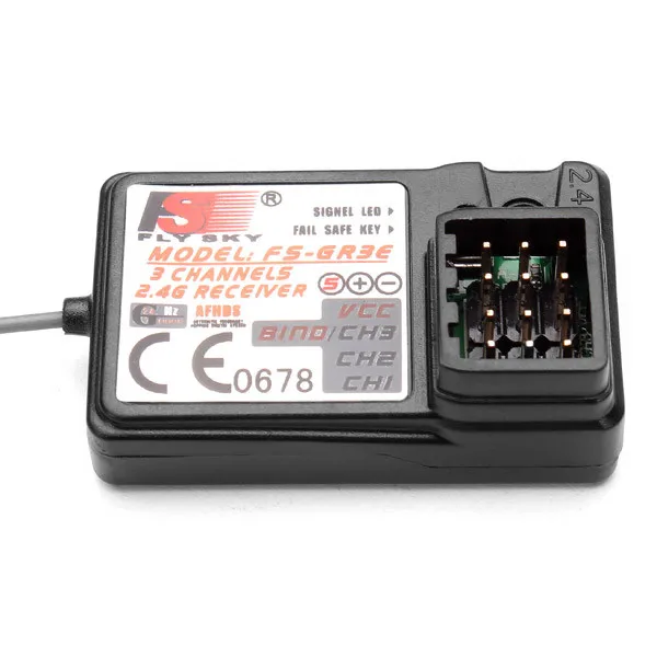 1/2 Uds FLYSKY FS-GR3E GR3E receptor para GT2 GT2B GT3 GT3B GT3C T6 CT6B GR3E TH9X transmisor controlador remoto 1/2 Uds FLYSKY FS-GR3E GR3E receptor para GT2 GT2B GT3 GT3B GT3C T6 CT6B GR3E TH9X transmisor controlador remoto