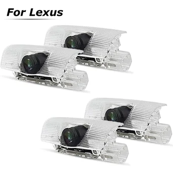 

1-20 Pair For Lexus RX ES GS GX LS LX IS Logo Door Light LED 12V HD Laser Projector Badge Shadow Ghost Warning Light Accessories