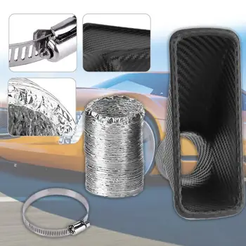 

1Pcs Auto Front Bumper Turbo Air Intake Pipe Turbine Inlet Pipe Air Funnel Kit Car Styling Cold Air Intake System Kit Air filter