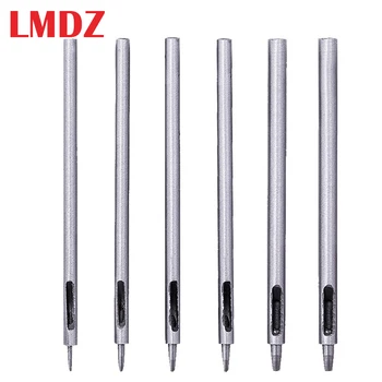 

LMDZ 1 Set DIY Handmade Belt Punching Leather Hole Punch Hollow Drilling Tools Leather Handicraft Puncher Set Leather Tool