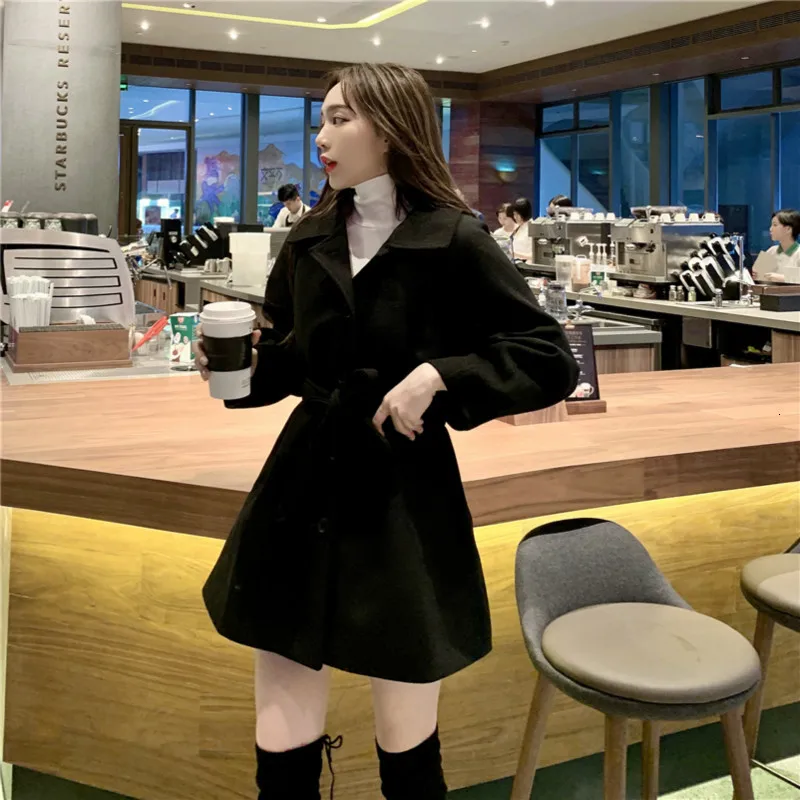 Goede Vrouwen Winter Lange A lijn Jas Vrouwelijke Jas met Knoppen Toevallige Slanke Taille Plus Size Elegante Manteau Femme Hiver Abrigo Mujer