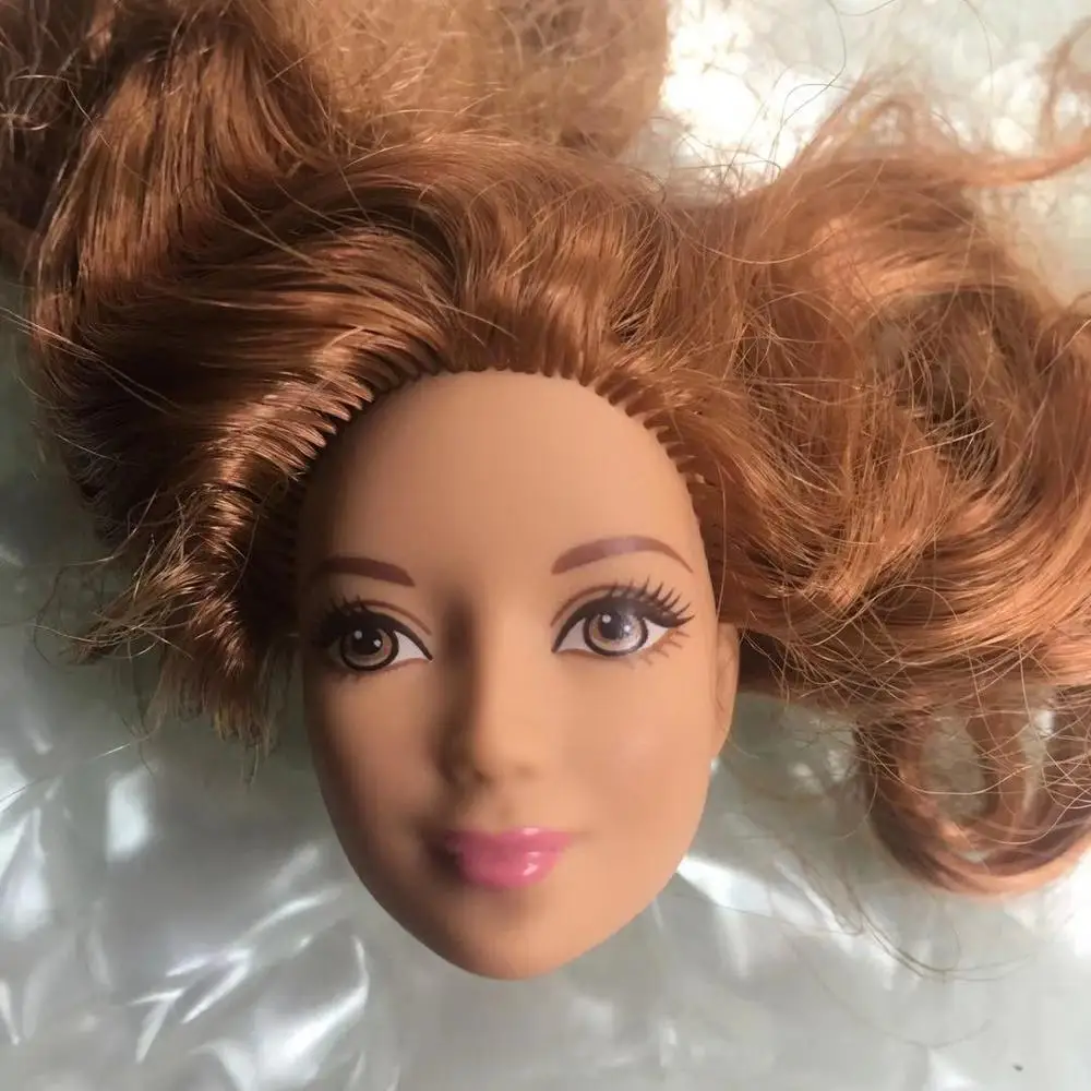 Новая ограниченная кукла игрушка голова принцесса кукла голова девушка DIY туалетный волос игрушки Дети Макияж DIY игрушка детский любимый подарок на день рождения