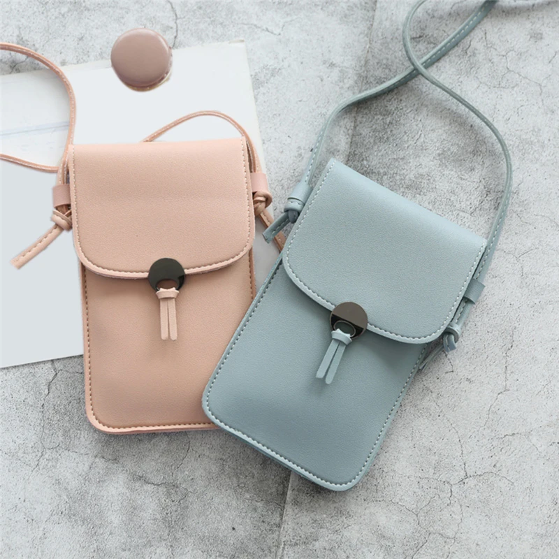 Прямая поставка кошелек для мобильного телефона с сенсорным экраном сумка