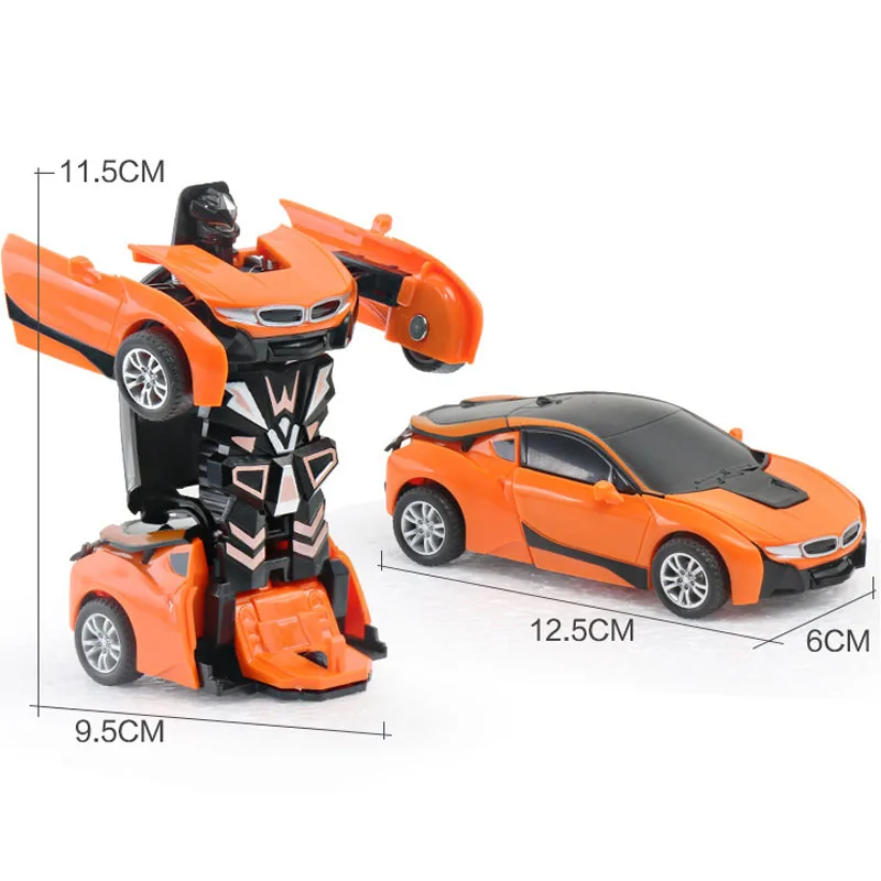 Rc Transformer 2 in 1 RC Car Robot Toy Anime Action Figure Toys Interactive toys Collision Transforming Model Gift for Children Rc Transformer 2 in 1 RC Car Robot Toy Anime Action Figure Toys Interactive toys Collision Transforming Model Gift for Children