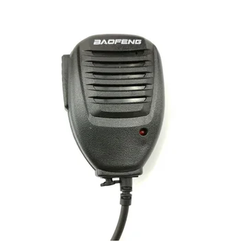 

Black Walkie Talkie Speaker Microphone With Clip For Baofeng BF-9700 Waterproof