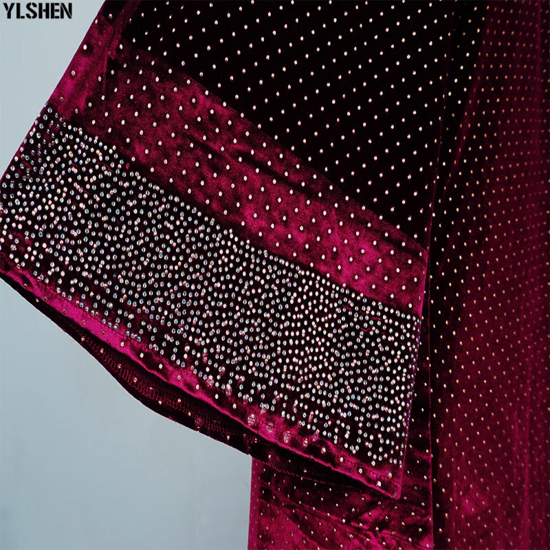 Plus Size African Dresses for Women Bazin Boubou Robe Africaine Femme Clothes Dashiki Long Abayas Muslim Dress Africa Clothing 25