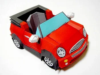 

Simulation Series MINI COOPER DIY Car Paper Model Scale Car Vehicels 3D Paper Model Children Adult Educational Toys