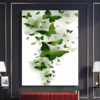 

Wall Pictur Canvas Prints Butterfly Canvas Painting Posters Tableau Mural Animal Print Poster Decorative Canvas Art Home Decor