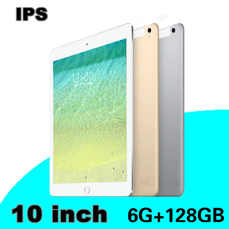 YAHU, 10,1 дюймов, десять ядер, Anrdoid 8,0, планшет, 6G+ 128 GB, WiFi, gps, Bluetooth, две sim-карты, две камеры, 4G, телефон, планшет, детский подарок, планшет