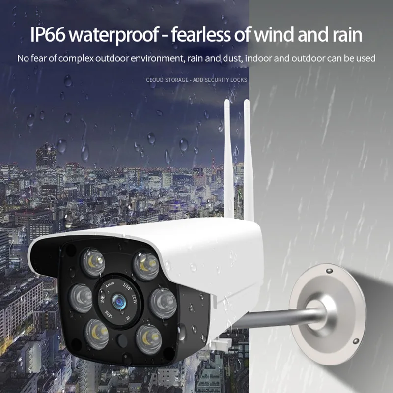 

HD 1080P IP Camera Outdoor Waterproof Wireless WIFI Camera LED/IR Light Night Vision Video Detection Infrared Security CCTV