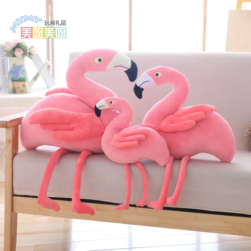 

INS Online Celebrity Flamingo Doll Douyin Hot Selling Lovebirds Plush Toys GIRL'S Gift Crane Machines Doll