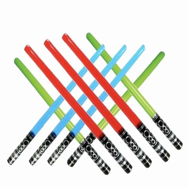 10PCS Inflatable Swords Jumbo Non-luminous toys Instruments for Children Party Kids Gift Child Concert Swords Toys random color 1