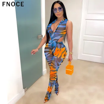 

2020 Women Sets Summer Tracksuits Mesh Perspective Body + Pants Suit Two Piece Set Sexy Night Club Party Street Outfits