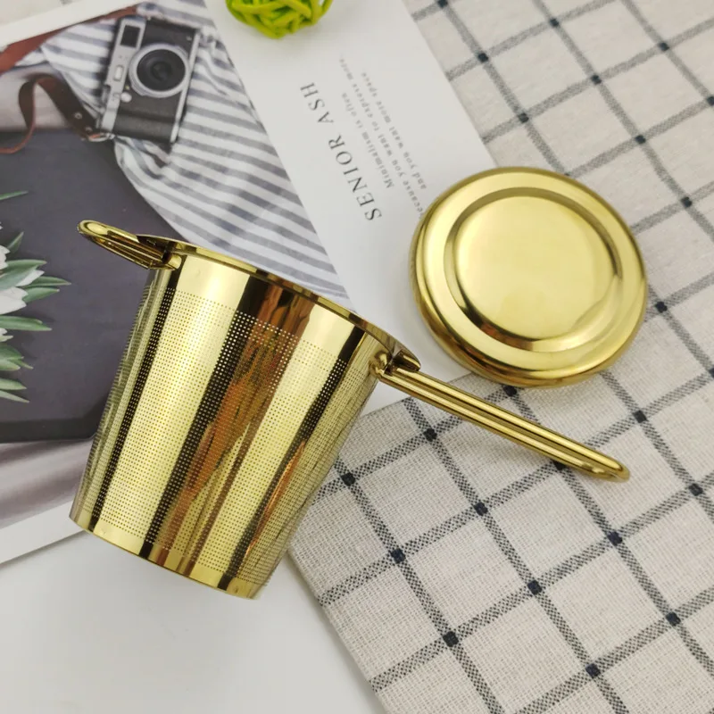 

304 Stainless Steel Tea Infuser Clip High Quality Ball Shaped Tea Strainer Herb Spice Spoon Filter