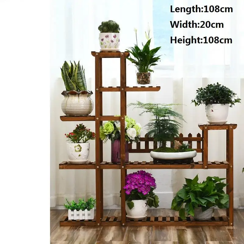 MODEL D Stojaki настольная лестница для Macetas Estante горшок Estanteria Para Plantas полка открытый цветок Stojak Na Kwiaty стойки завод Стенд - Цвет: MODEL D