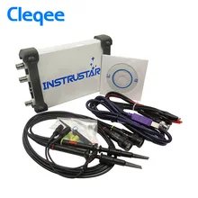 ISDS205B 5 в 1 Многофункциональный ПК на базе USB цифровой осциллограф/анализатор спектра/DDS/развертки/Регистратор данных 20 м 48 мс/с